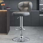 Adjustable Swivel Bar Stool