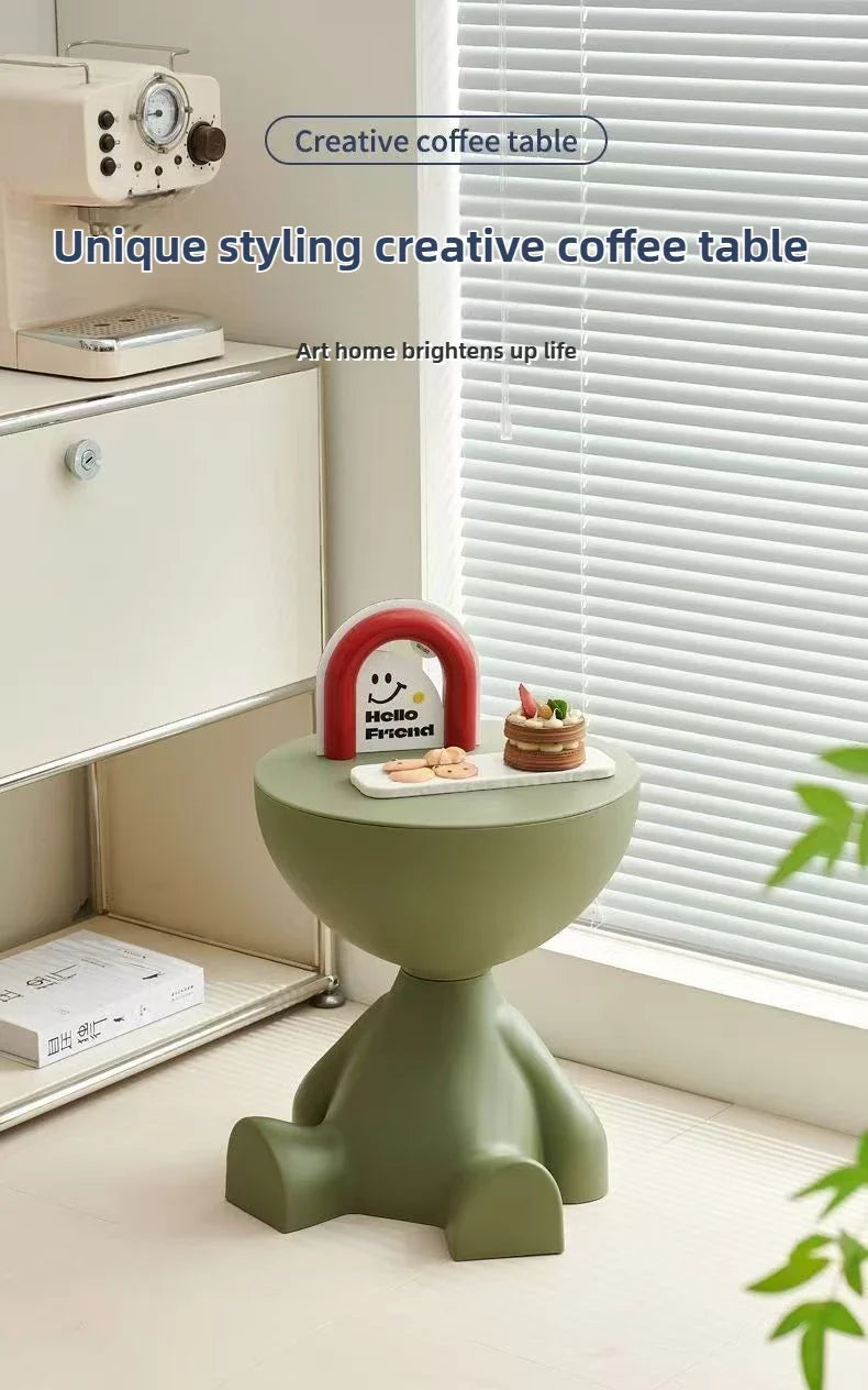Cartoon Sculptural Side Table