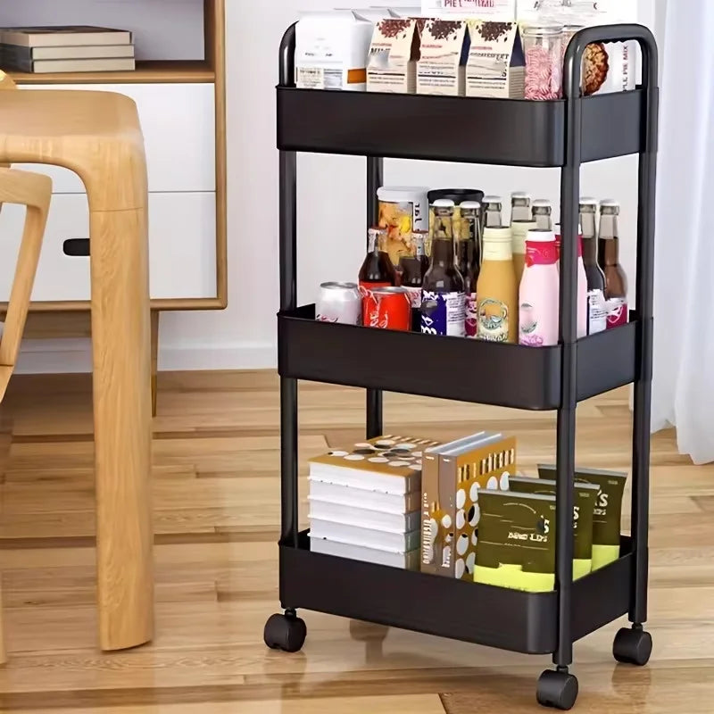 4-Tier Rolling Storage Cart