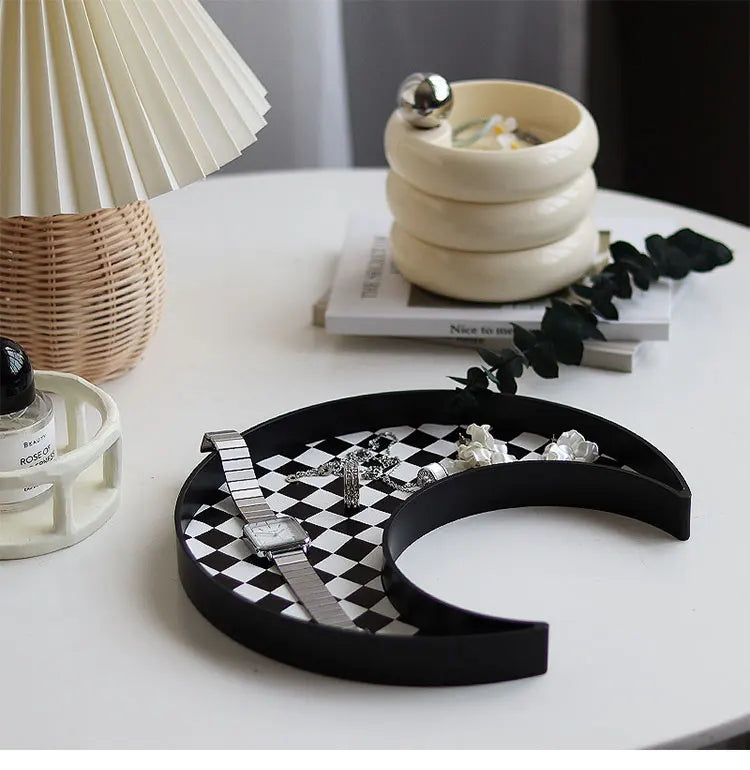 Checkerboard Desktop Valet Tray