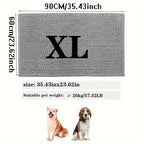 Absorbent Microfiber Muddy-Paw Door Mat