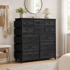 12-Drawer Fabric Storage Dresser