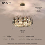 Modern Luxury Crystal Chandelier Living Room Kitchen Dining