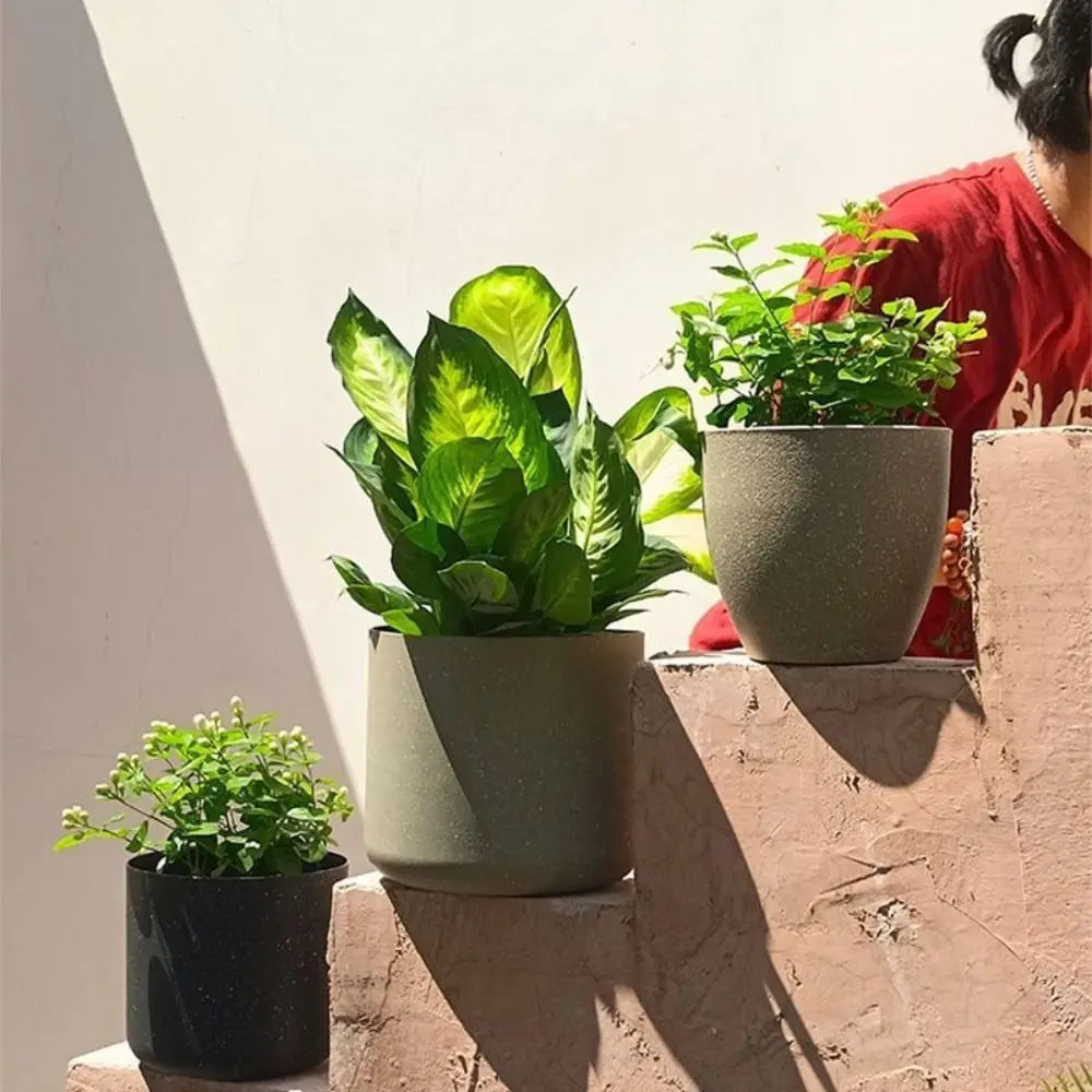 Speckled Planter Set