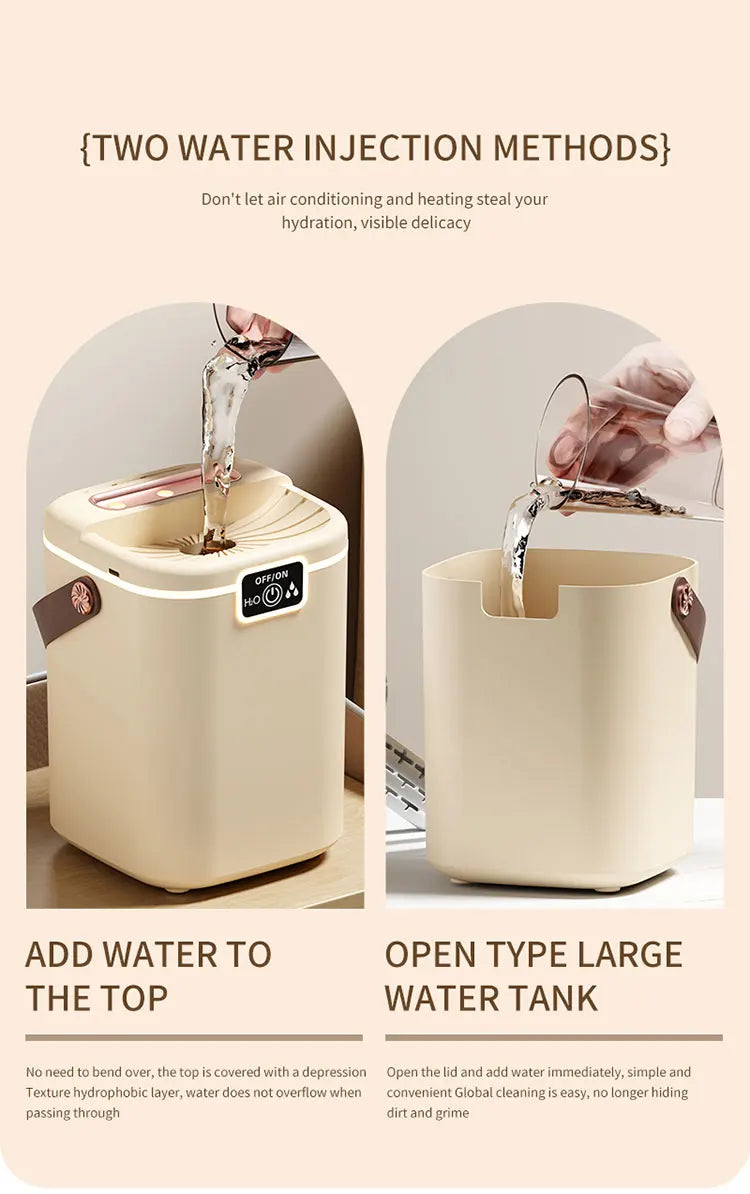 2L Triple-Nozzle Ultrasonic Humidifier