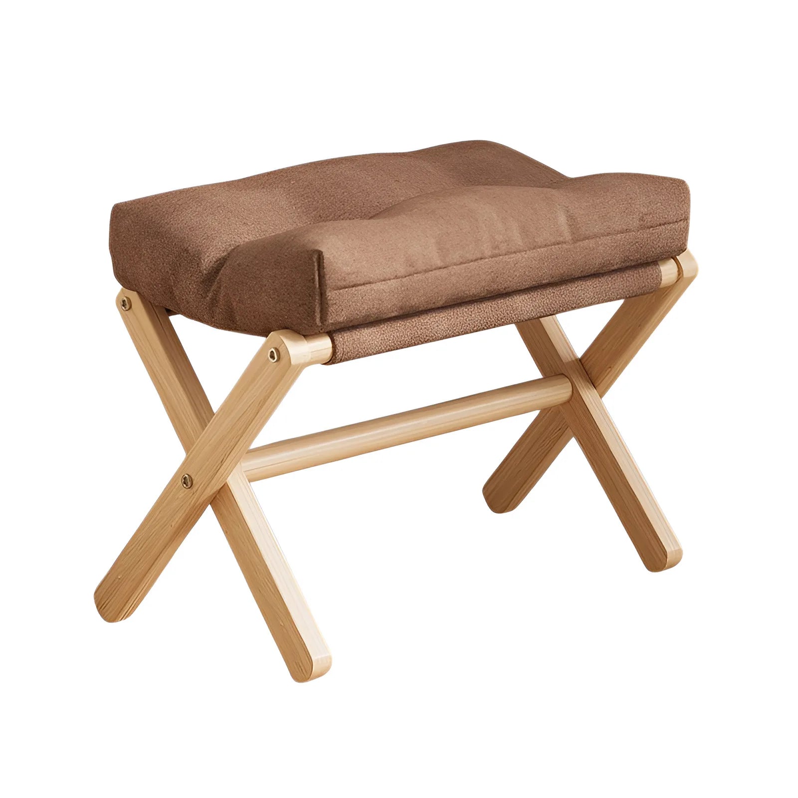Folding Upholstered Footstool