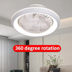6-Speed Remote-Control Ceiling Fan with Light