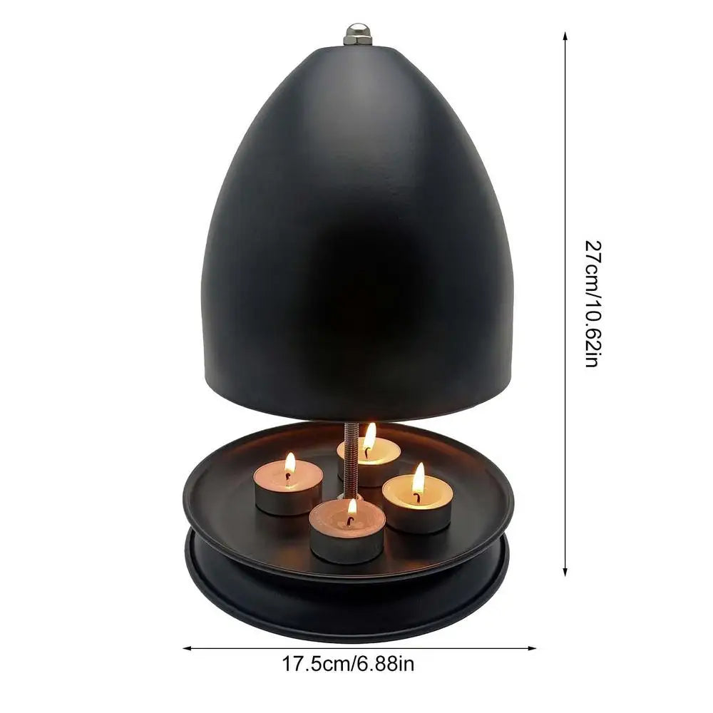 Tea Light Candle Heater Metal Tea Light Stove And Oven Large Space