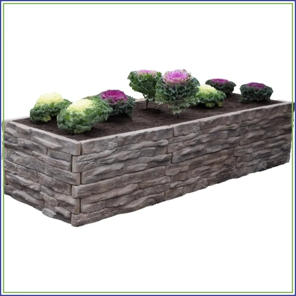 Ledgestone Raised Garden Bed