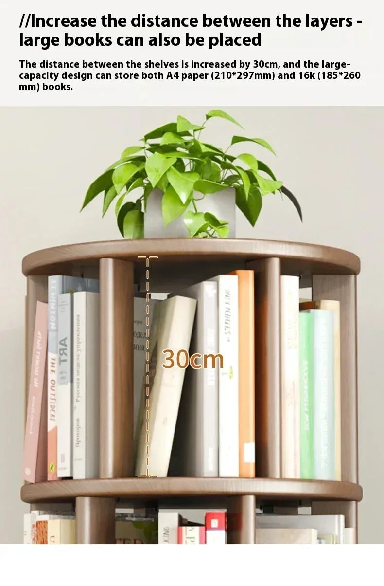 Rotating Tower Bookcase