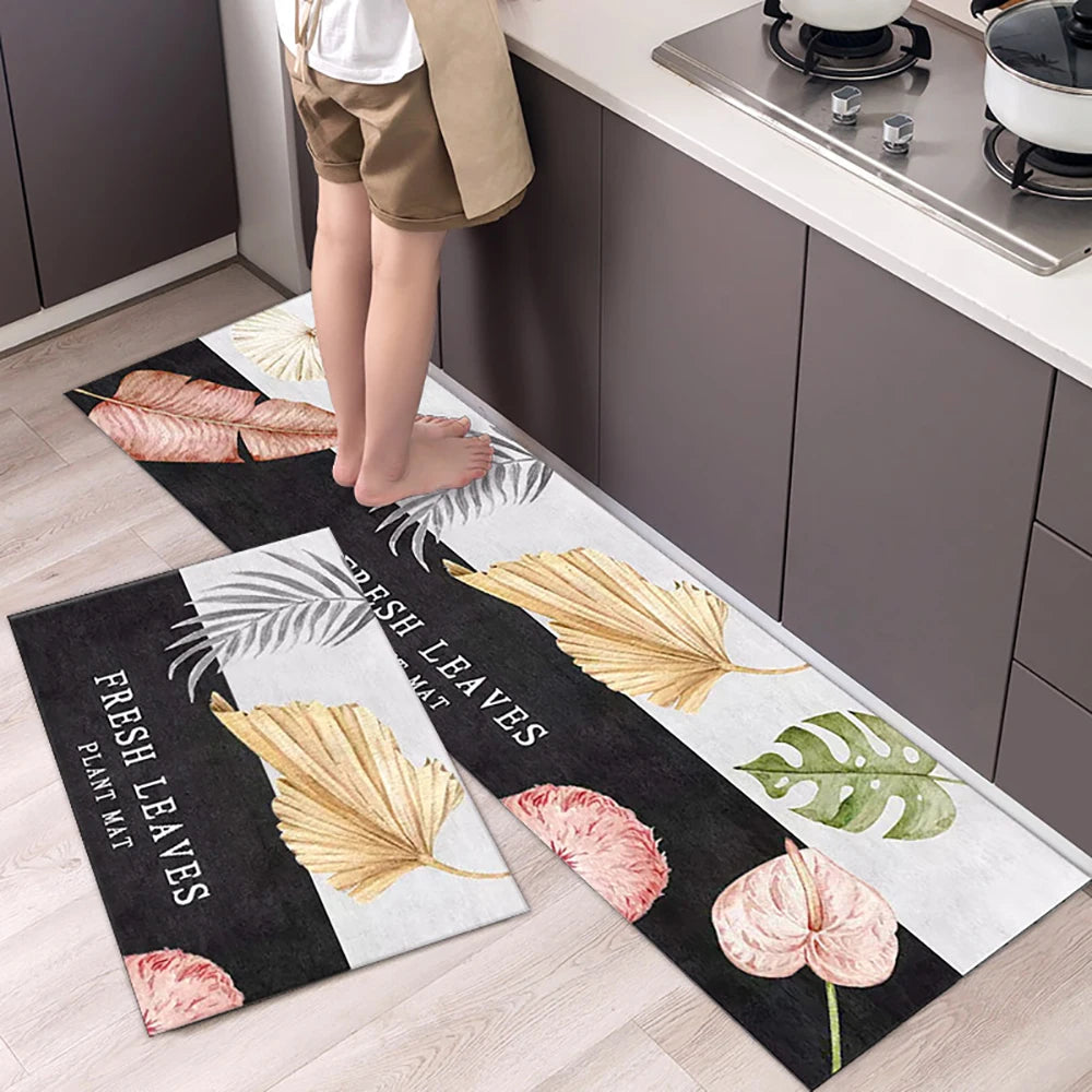 Crystal-Velvet Absorbent Kitchen Runner
