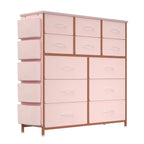 12-Drawer Fabric Storage Dresser
