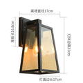 European-Style Waterproof Outdoor Wall Lamp