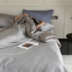 Mulberry Silk Bedding Set Luxury Natural 100% Silk Duvet Cover Set Bed Sheet Pillowcase Single Double Bedsheet King Queen Size