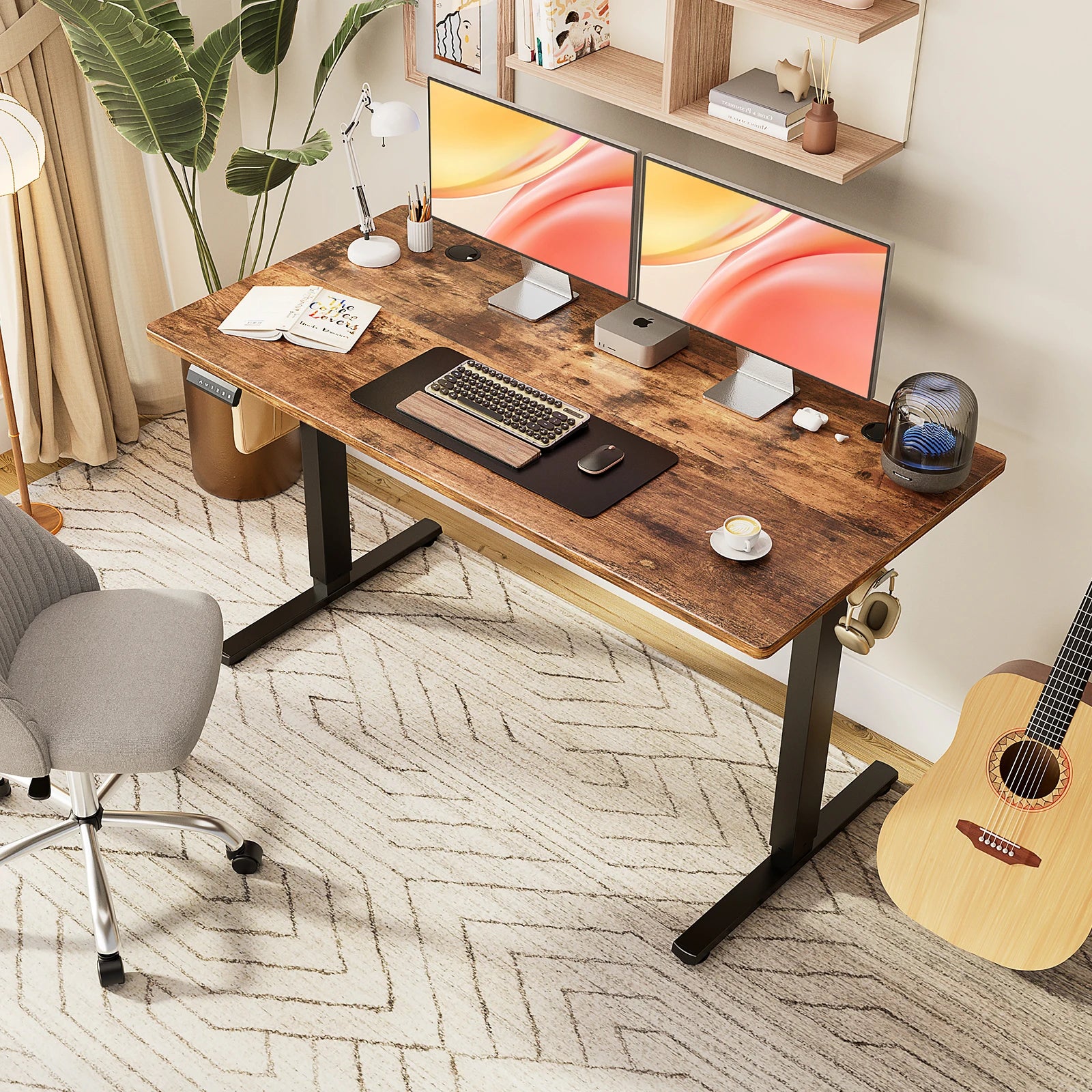 Electric Adjustable Home Office Desk