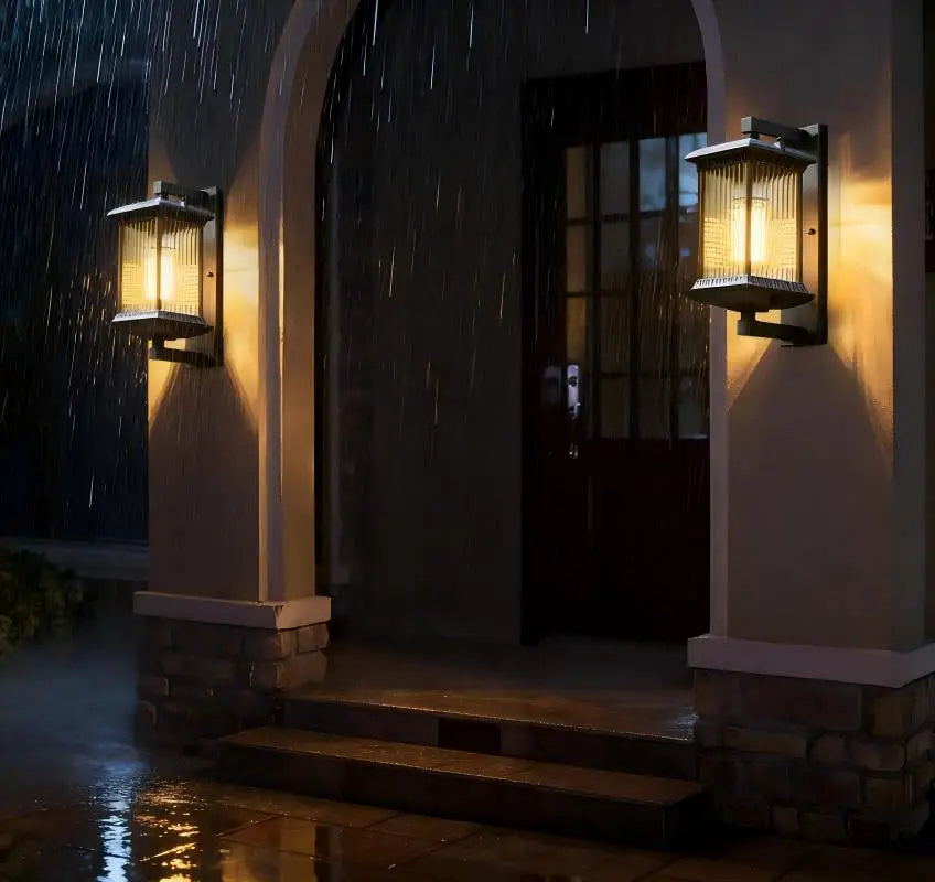 Vintage IP65 Aluminum Outdoor Wall Light