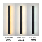 Long Waterproof Outdoor LED Wall Light