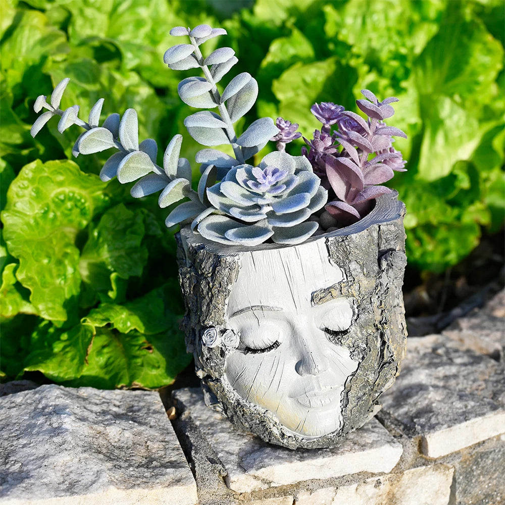 Tree Resin Planter