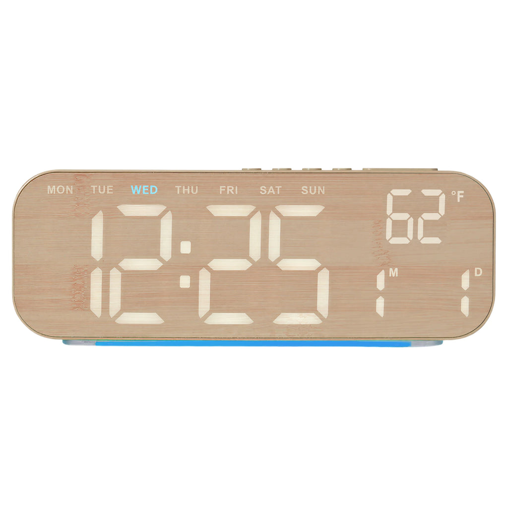 10-Inch Ambient LED Digital Alarm Clock