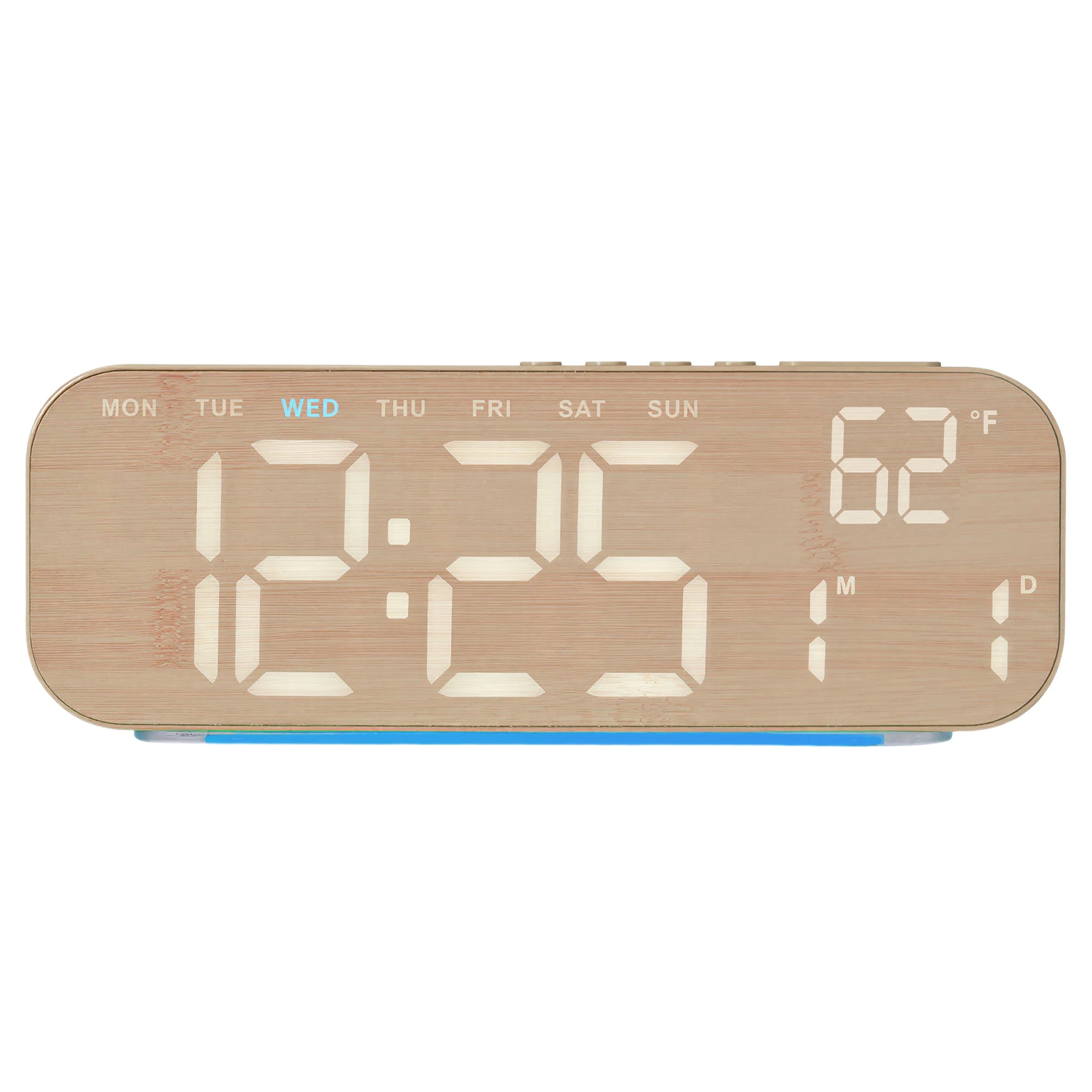 10-Inch Ambient LED Digital Alarm Clock