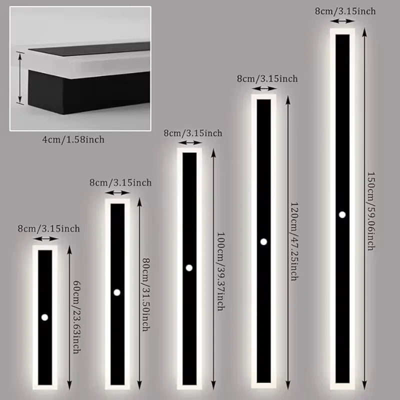 Remote-Control Outdoor Wall Light