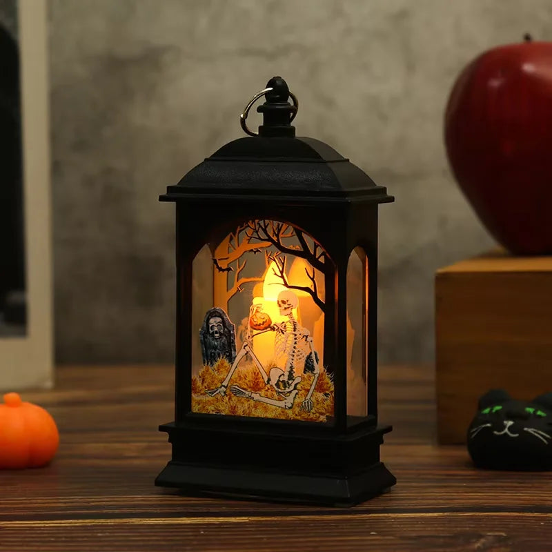 Haunted Scene LED Lantern