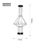 Acrylic LED Chandelier