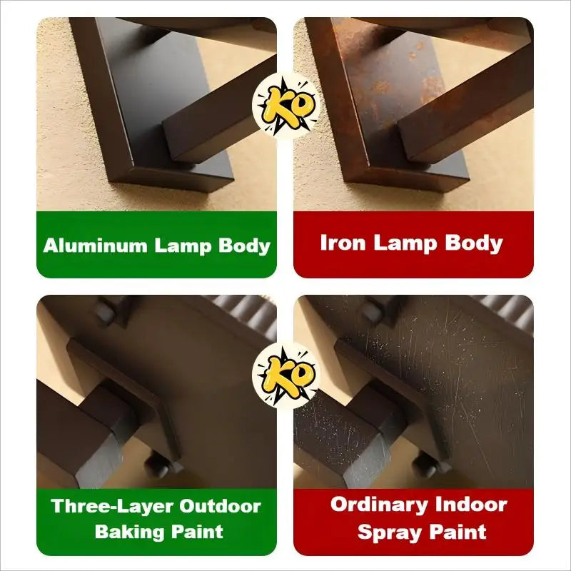 Vintage IP65 Aluminum Outdoor Wall Light