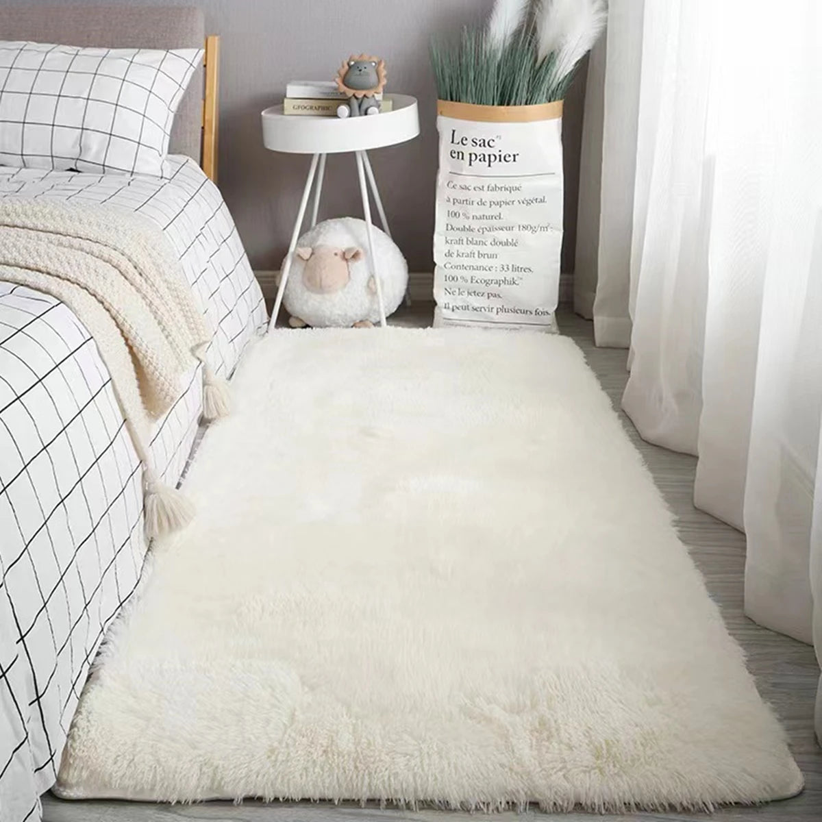 Modern Non-Slip Accent Rug