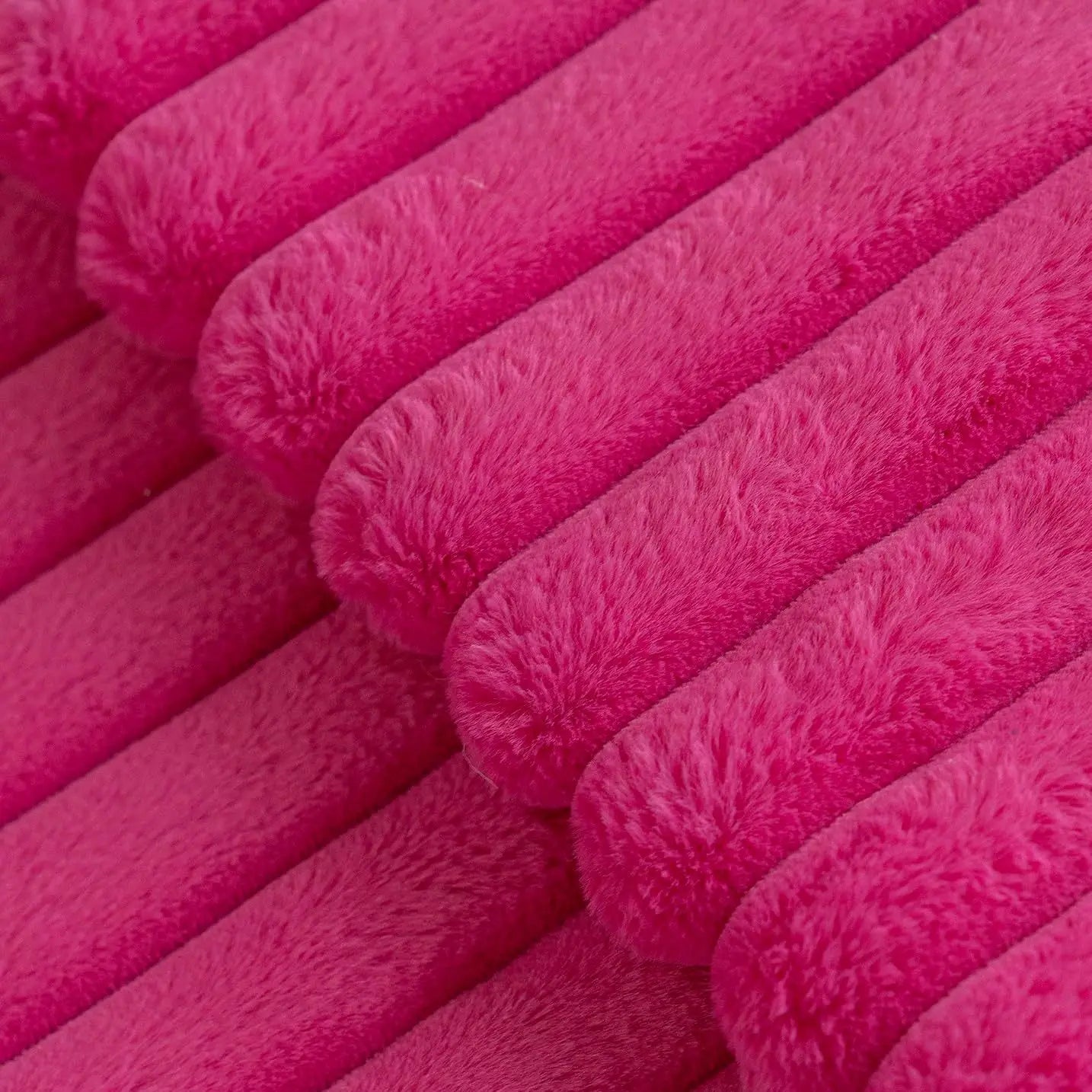 PlushStripe Cushion Cover