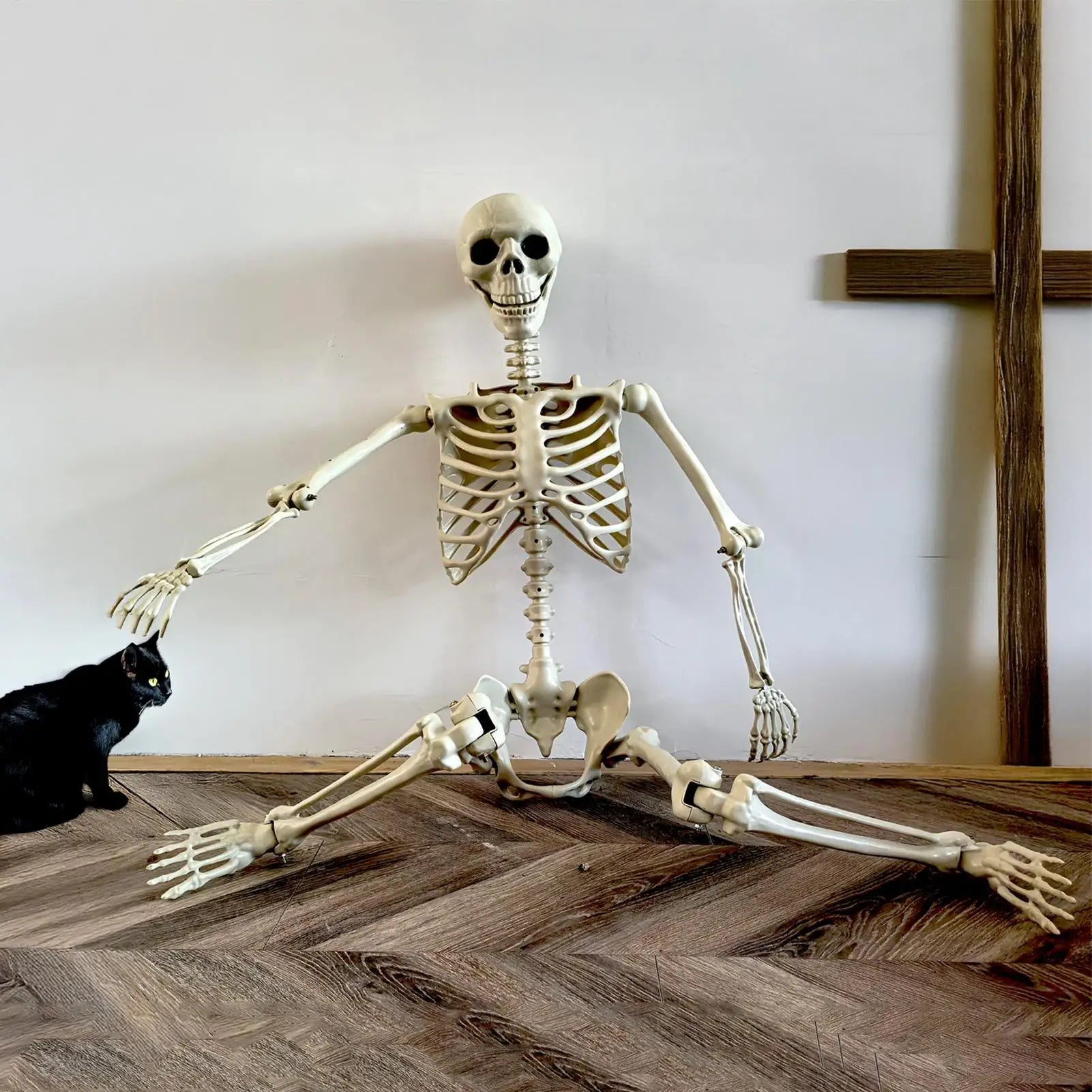 90 cm Posable Halloween Skeleton
