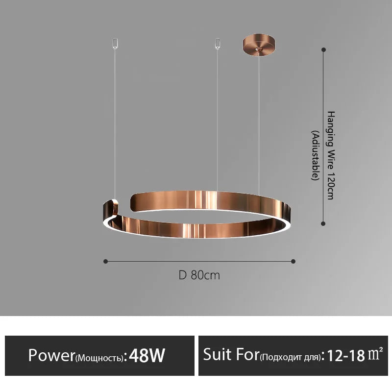 Ring LED Chandelier