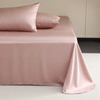 100% Silk Bed Sheet Set Luxury Mulberry Silk Bedding Sets Twin Full Double Queen King Size Fitted Sheet Flat Sheet Pillowcase