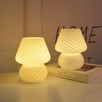 Glass Dimmable LED Table Lamp