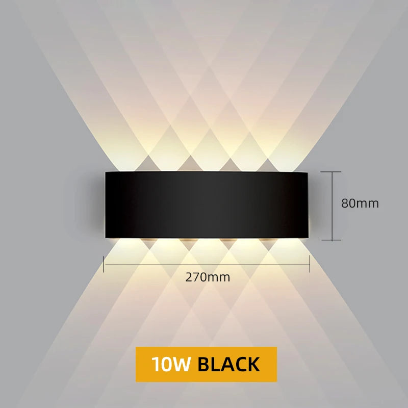 Aluminum Waterproof Outdoor LED Wall Light