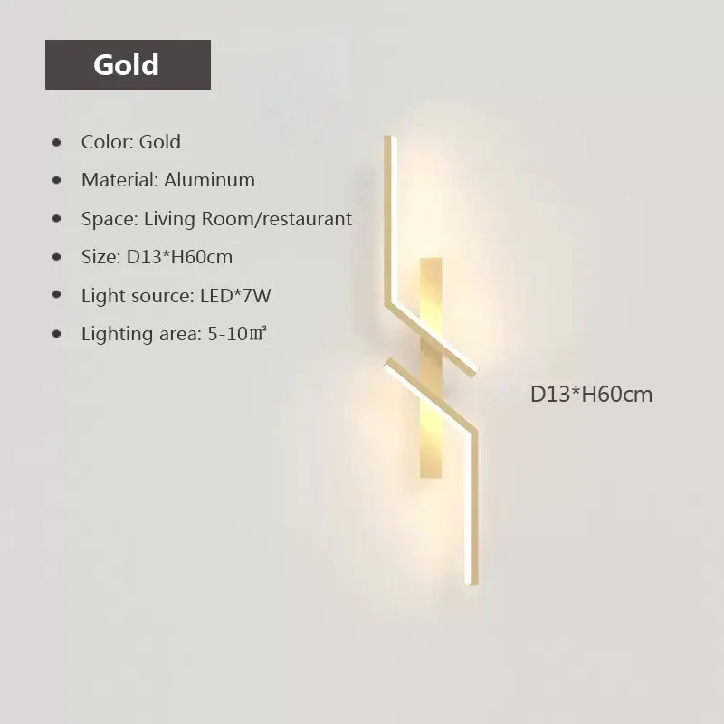 Strip Bedside LED Wall Light