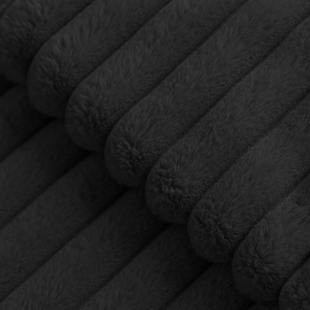 PlushStripe Cushion Cover