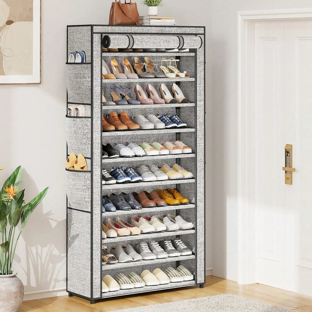 10-Tier Shoe Storage Cabinet