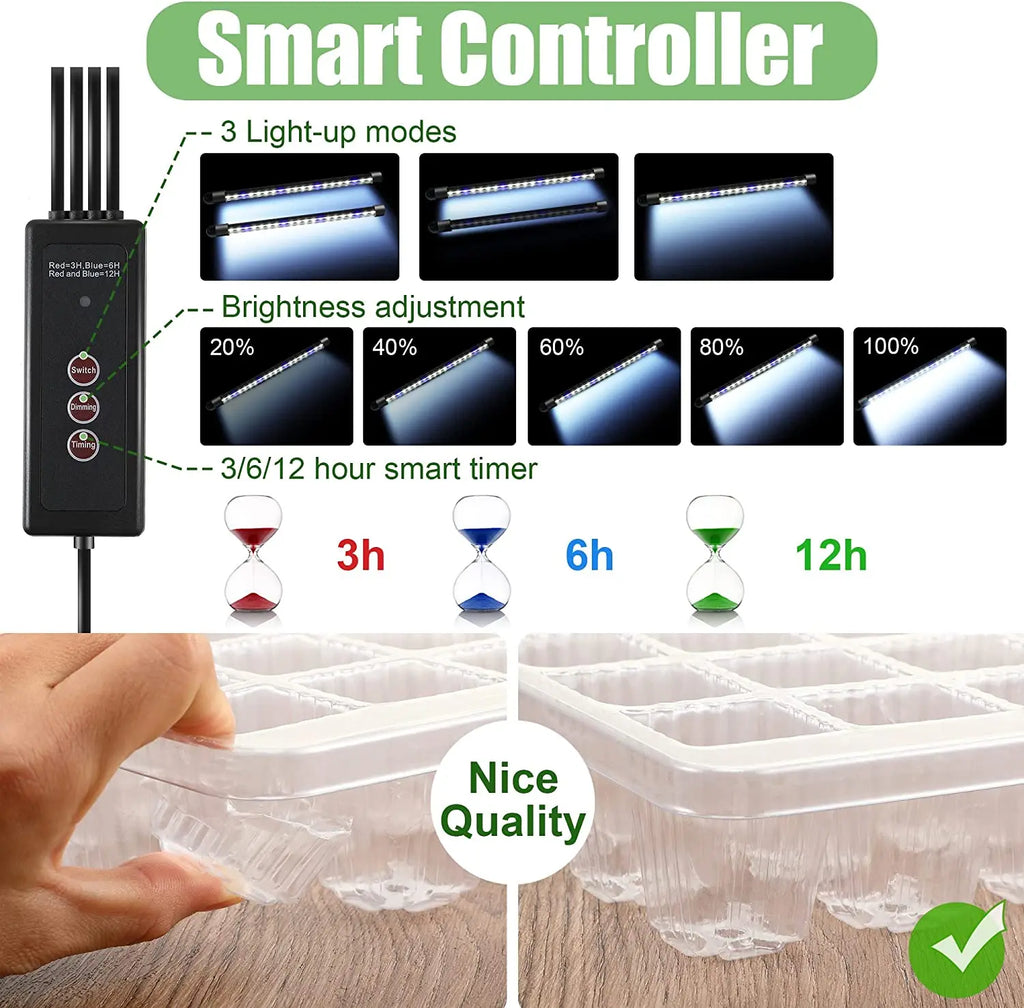 LED Seed Starter Tray Kit
