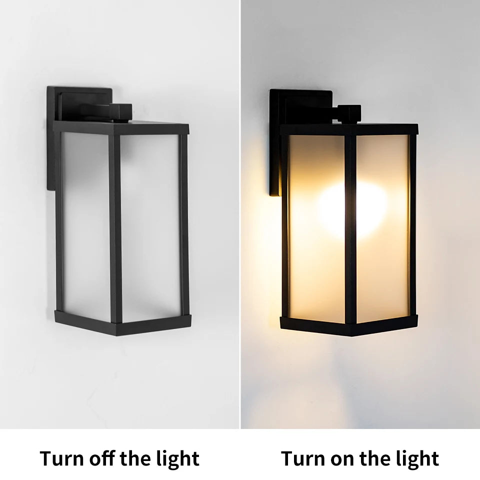 Vintage IP65 Aluminum Outdoor Wall Light
