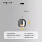 Glass Pendant Light