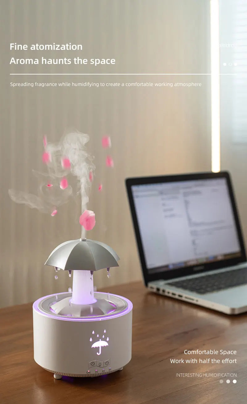 Remote-Control Rain Cloud Diffuser