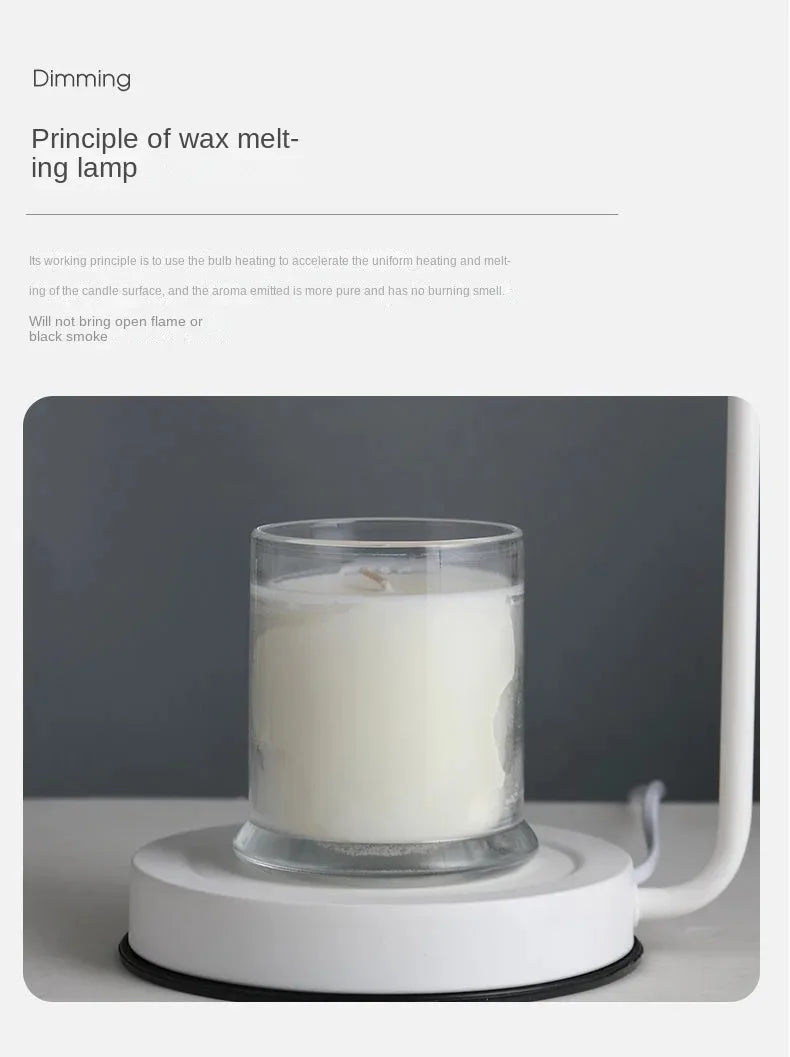 Korean-Style Candle Warmer Lamp