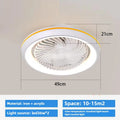 6-Speed Remote-Control Ceiling Fan with Light