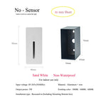 Night Motion-Sensor LED Wall Light