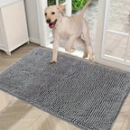 Absorbent Microfiber Muddy-Paw Door Mat
