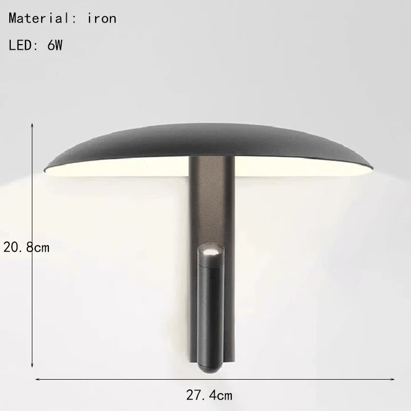 Orange LED Wall Light