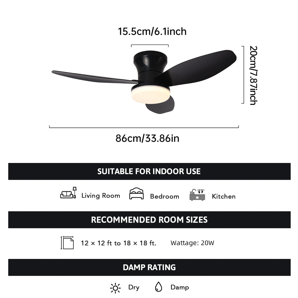Casa Ceiling Fan with Light