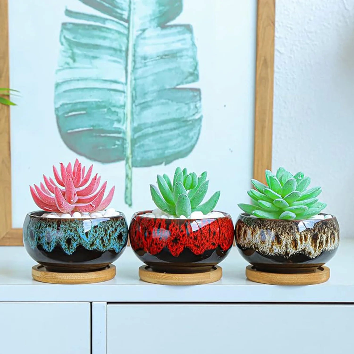 Flower Ceramic Planter