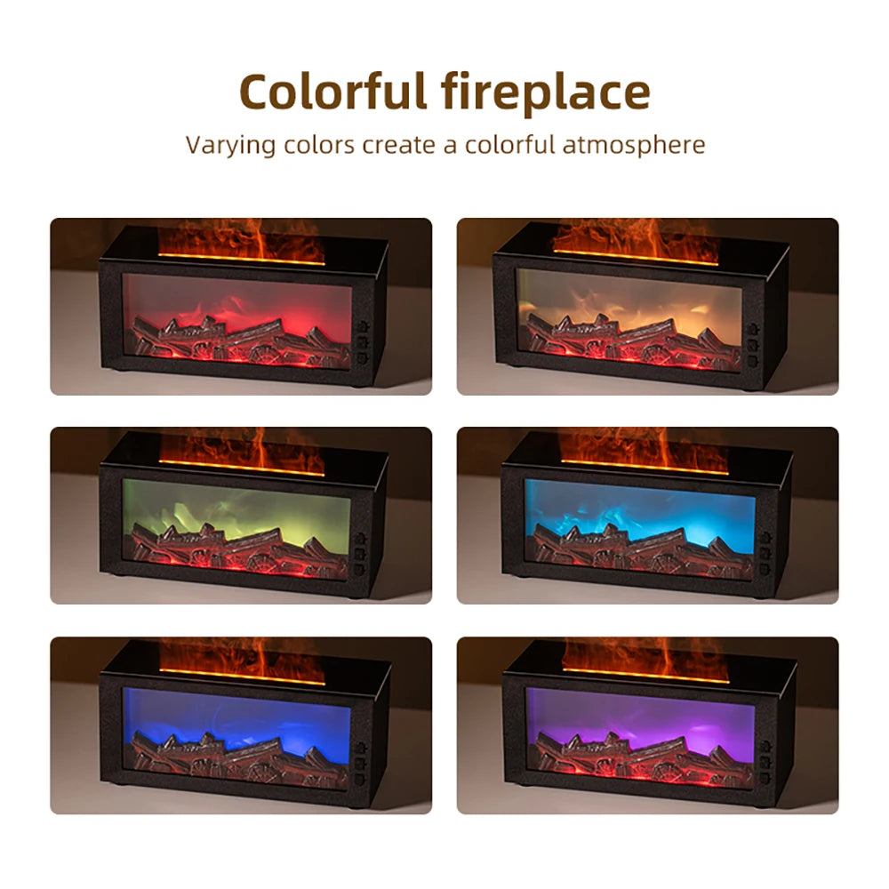 300ml Remote-Control Fireplace Diffuser